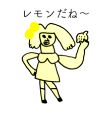 LEMON TARO sticker #14364326