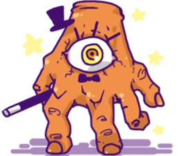 Oddmons and what they do S sticker #14364451