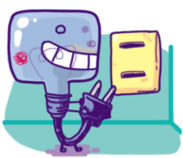 Oddmons and what they do S sticker #14364454