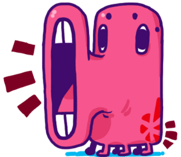 Oddmons and what they do B sticker #14364572