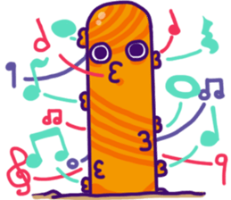 Oddmons and what they do B sticker #14364583