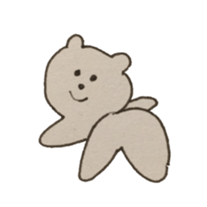 osumashi kumako 3 sticker #14364605