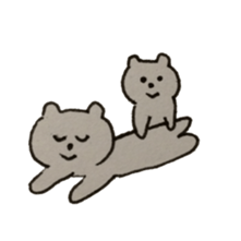 osumashi kumako 3 sticker #14364607