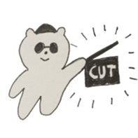 osumashi kumako 3 sticker #14364613