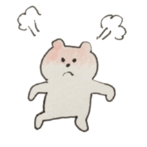 osumashi kumako 3 sticker #14364622