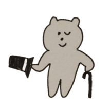 osumashi kumako 3 sticker #14364627