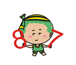 Lively Curly sticker #14364860