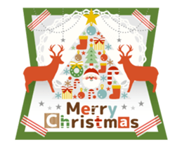 Adult cute New Year's cards Animation sticker #14365184