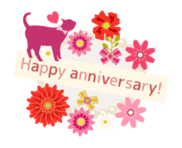 Adult cute New Year's cards Animation sticker #14365186