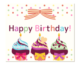 Adult cute New Year's cards Animation sticker #14365191