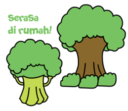 Angry Trees sticker #14365321