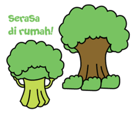 Angry Trees sticker #14365321