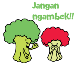 Angry Trees sticker #14365331