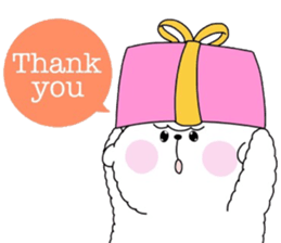 Bichon Frise "Merry Christmas" sticker #14365426