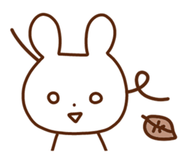 Life of a cute animal sticker. sticker #14365677