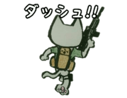 CQB cat sticker #14365687