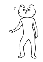 Aggressive Bear Betakkuma 3 sticker #14365979