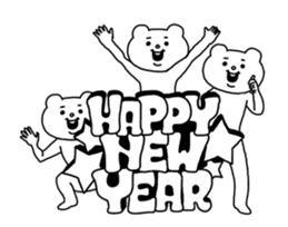 Aggressive Bear Betakkuma 3 sticker #14365981