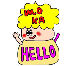 mokachan sticker sticker #14366002