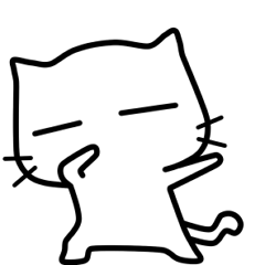 white cat ~