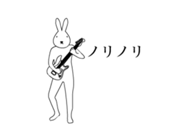 [USAUGO]Rabbit moves sticker #14366315