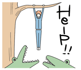 Various good friend boys sticker #14366345