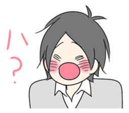 Various good friend boys sticker #14366354