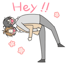 Various good friend boys sticker #14366358