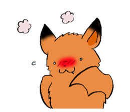 The rare animal "copper-winged bat" sticker #14366431