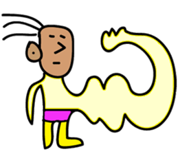 say hello to your doodle friends sticker #14366694