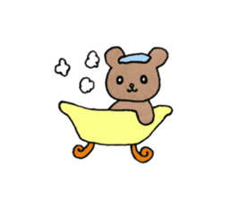 Molly of the bear cub 2 sticker #14367062