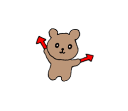 Molly of the bear cub 2 sticker #14367079