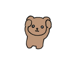 Molly of the bear cub 2 sticker #14367083