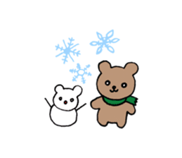 Molly of the bear cub 2 sticker #14367086