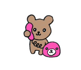 Molly of the bear cub 2 sticker #14367087