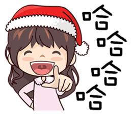 Happy Party Girl sticker #14367481