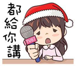 Happy Party Girl sticker #14367491