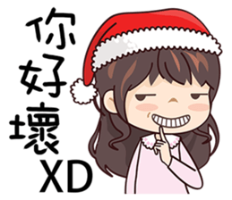 Happy Party Girl sticker #14367495