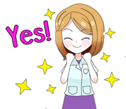 Cute Dentist sticker #14367577