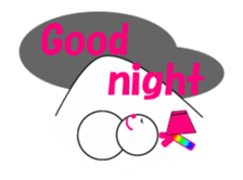 moving snow girl's sticker #14367666