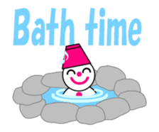 moving snow girl's sticker #14367676