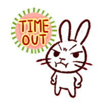 naughty rabbite 'Popo'2 (animation) sticker #14367814