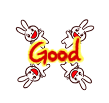 naughty rabbite 'Popo'2 (animation) sticker #14367817