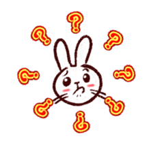 naughty rabbite 'Popo'2 (animation) sticker #14367818