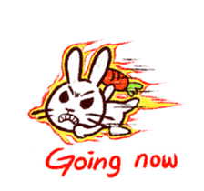 naughty rabbite 'Popo'2 (animation) sticker #14367823