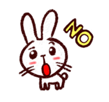 naughty rabbite 'Popo'2 (animation) sticker #14367824