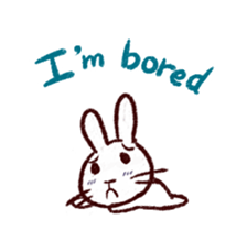 naughty rabbite 'Popo'2 (animation) sticker #14367829