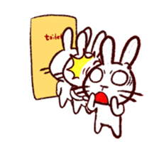 naughty rabbite 'Popo'2 (animation) sticker #14367830