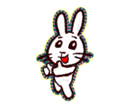 naughty rabbite 'Popo'2 (animation) sticker #14367834
