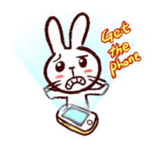 naughty rabbite 'Popo'2 (animation) sticker #14367836